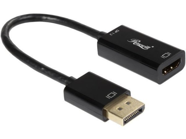 Rosewill DisplayPort 1.2 to HDMI Active Converter Adapter, 4K - Newegg.com