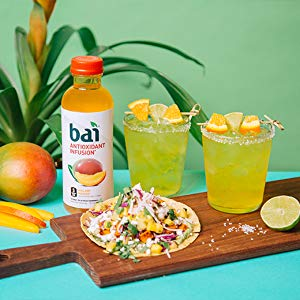 Bai Flavored Water, Malawi Mango, Antioxidant Infused Drinks, 18 Fluid Ounce Bottles, 6 count