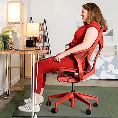 MIRUO 透明地毯椅垫 42" x 42" x 1/5"