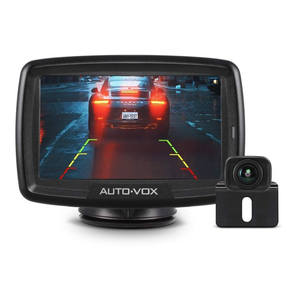 AUTO VOX CS-2 4.3吋显示器 高清无线倒车影像系统