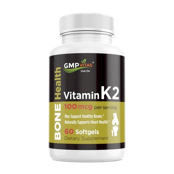 ® Bone Health Vitamin K2 100 mcg 60 Softgels