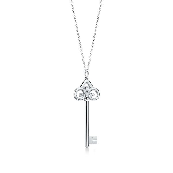 Tiffany & Co. - Tiffany Keys:Fleur de Lis Key Pendant