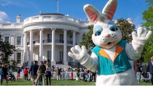 美国复活节怎么过？2024 白宫复活节滚彩蛋 White House Easter Egg Roll