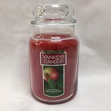 22-Ounce Jar Scented Candle, Large, Macintosh