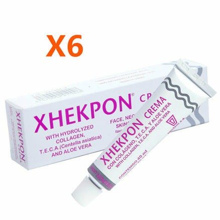 【6件装】Xhekpon 西班牙胶原蛋白颈纹霜 40mlX6