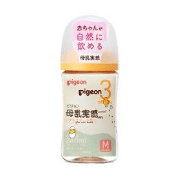 日本PIGEON贝亲 母乳实感PPSU塑料奶瓶 240ml #Bird