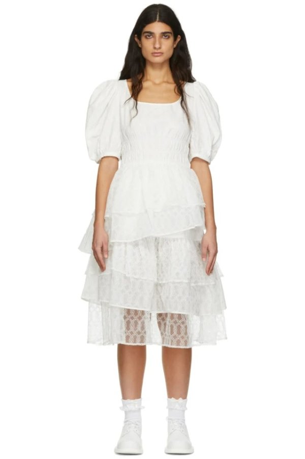 Off-White Eldoris Midi Dress