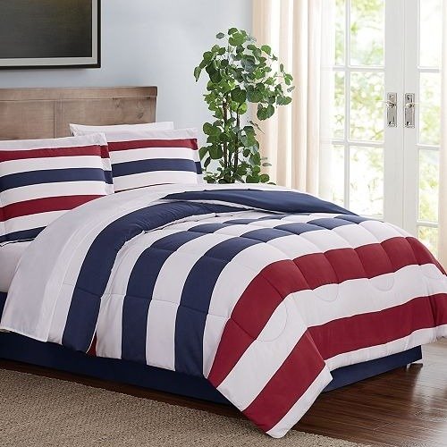 Modern Stripe 6-Pc. Twin Comforter Set, Created for Macy's