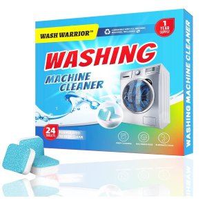 Wash Warrior Washing Machine Cleaner 24Tablets