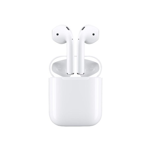AirPods Bluetooth Headphones with Charging Case, White (MV7N2AM/A)