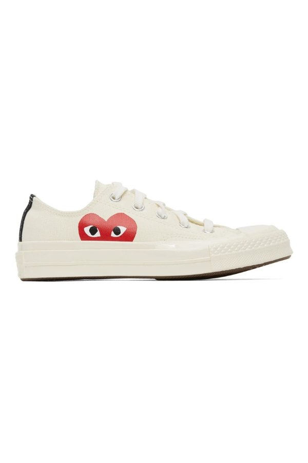 Off-White Converse Edition Half Heart Chuck 70 Low Sneakers