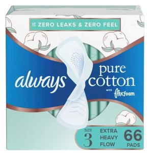 $2 OffAlways Infinity Feminine Pads for Women, Size 2, 96 Count