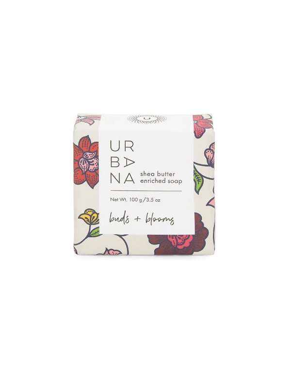 Urbana Buds + Blooms Shea Butter Enriched Soap