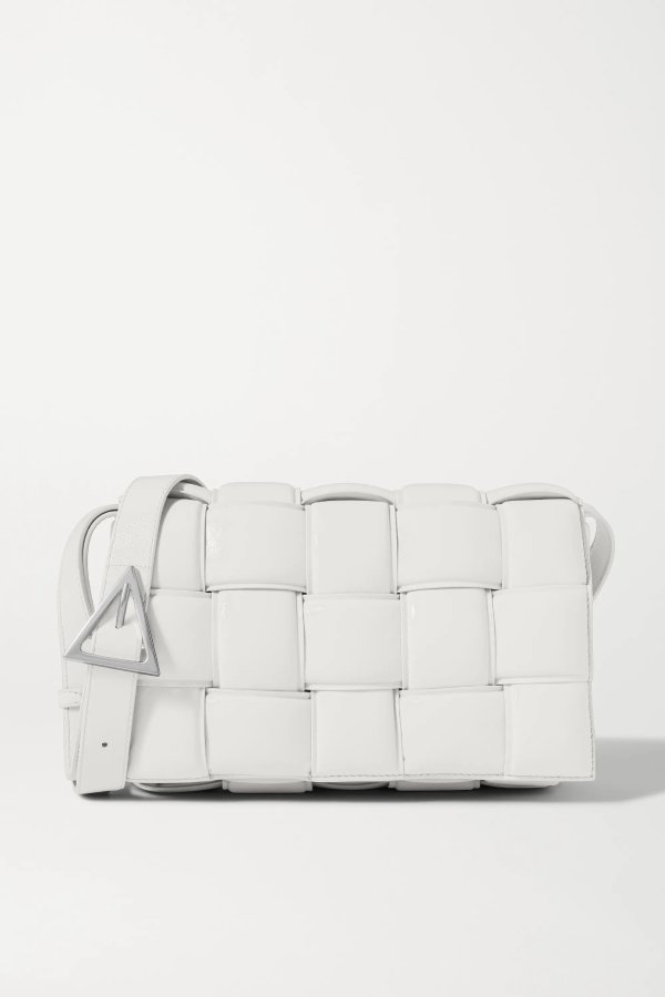 White Cassette padded intrecciato leather shoulder bag | Bottega Veneta | NET-A-PORTER