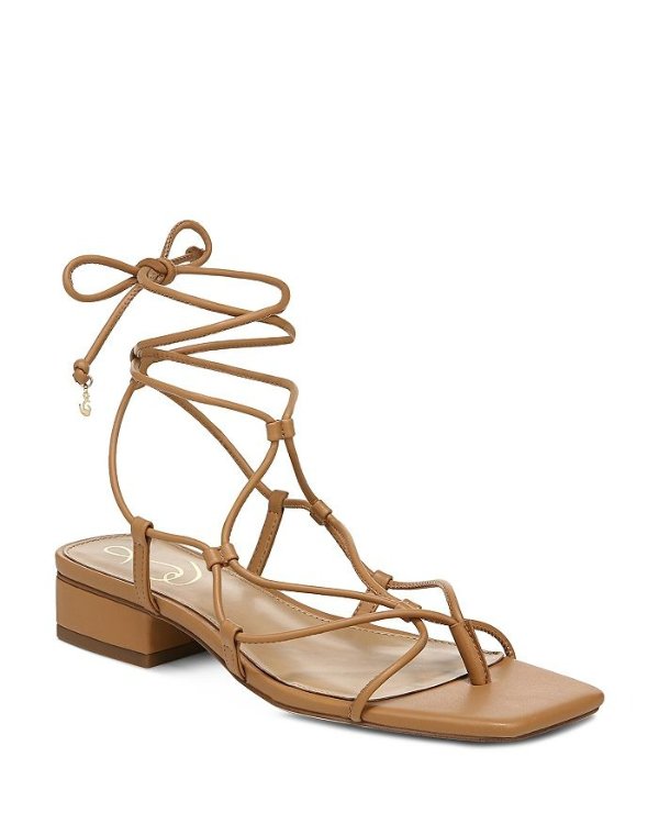 Women's Daffy Lace Up Strappy Sandals