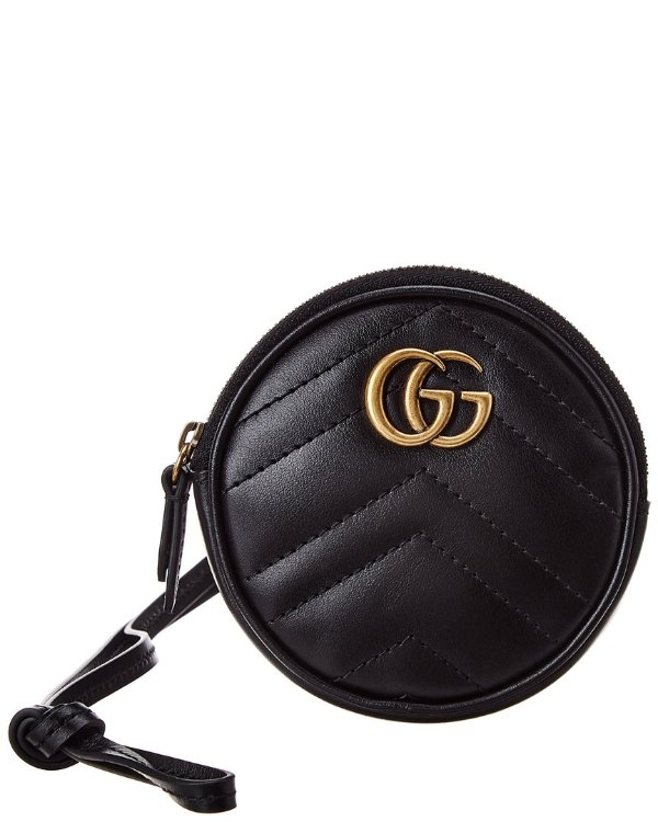 GG Marmont Matelasse Leather Pouch