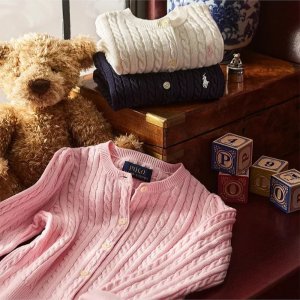 Polo Ralph Lauren 经典热卖 T恤$14/件 封面款大童开衫$59