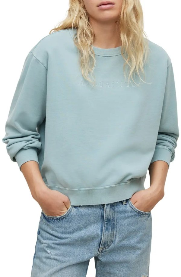 Pippa Embroidered Cotton Sweatshirt