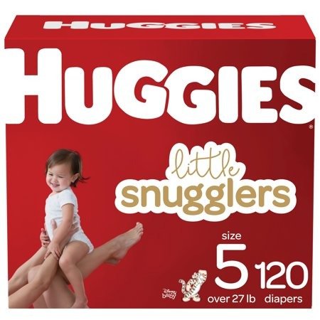 两箱 Little Snugglers,5号尿不湿，120片