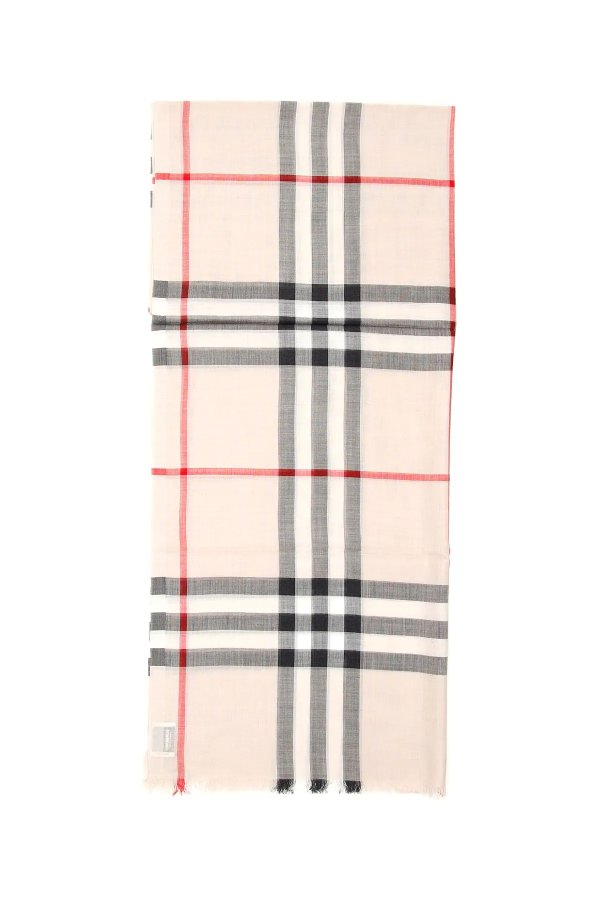 Scarves, Hats And Gloves Burberry for Women Stone Check