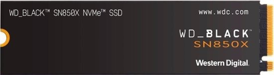 BLACK SN850X 1TB PCIe Gen 4 x4 NVMe 固态硬盘