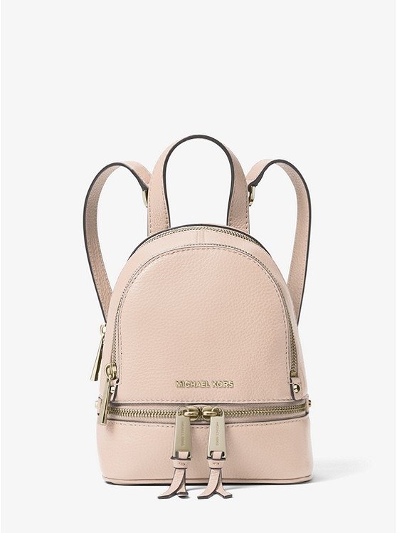 Rhea Mini Leather Backpack
