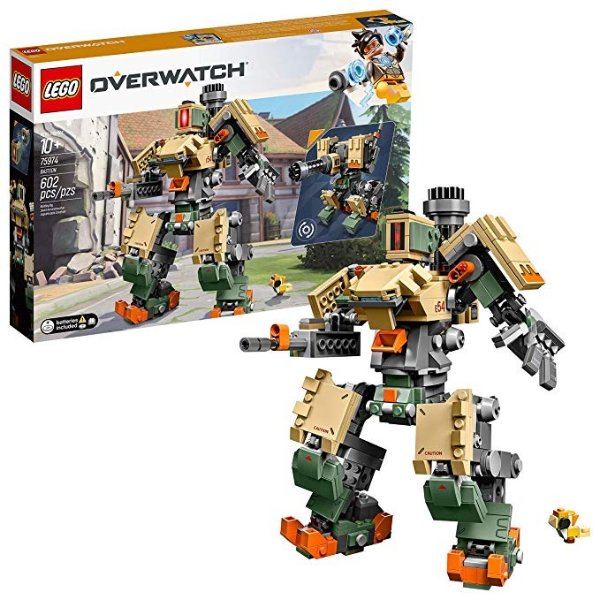 6250958 Overwatch 75974 Bastion Building Kit , New 2019 (602 Piece), Multicolor
