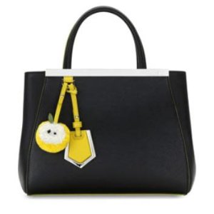 Fendi 2Jours Petite Leather Tote Bag @ Bergdorf Goodman