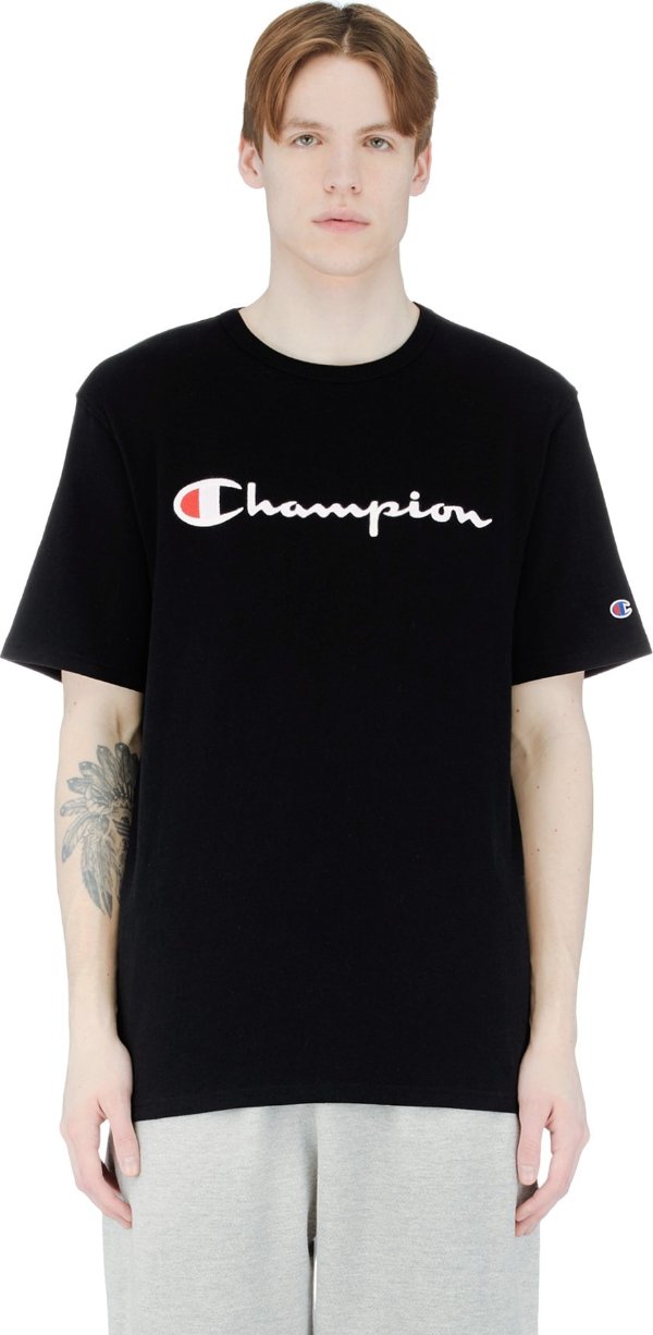 - Script Logo T-Shirt - Black