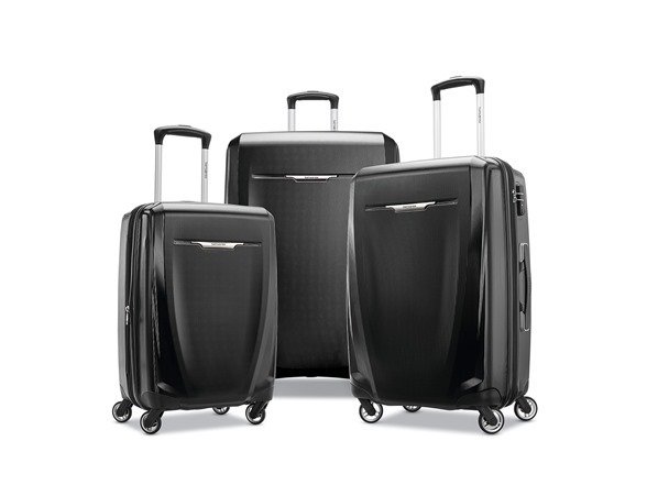 Winfield Hardside Luggage with Spinner Wheels 3-Piece Set
