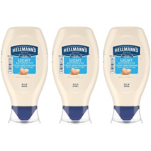 Hellmann's Light款减脂蛋黄酱 20oz 3罐