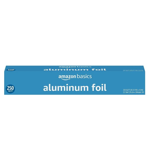 Aluminum Foil, 250 Sq Ft