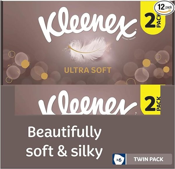 Kleenex 超软面巾纸 12盒