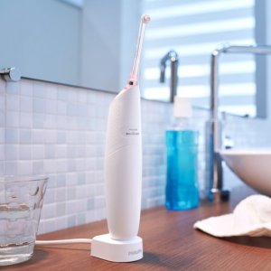 Philips Sonicare AirFloss Pro Power Flosser & Mouthwash 2017 model - Pink Edition 3rd Generation (UK 2-Pin Plug)
