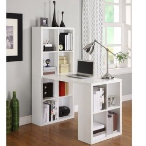 Ameriwood Home London Hobby Desk with Storage Cubes @ Walmart