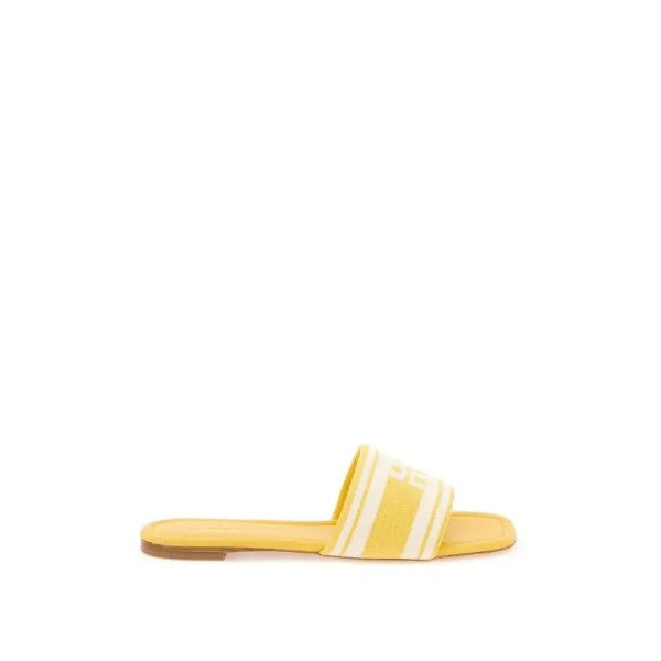 TORY BURCH slides with embroidered band