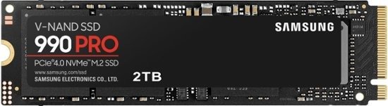 - 990 PRO 2TB Internal SSD PCle Gen 4x4 NVMe