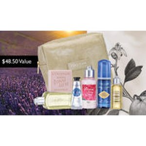  with Any $145 Purchase @L'Occitane