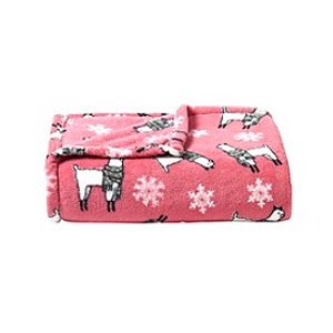 $6.97 (原价$24) Bon-Ton 抓绒保暖毯促销
