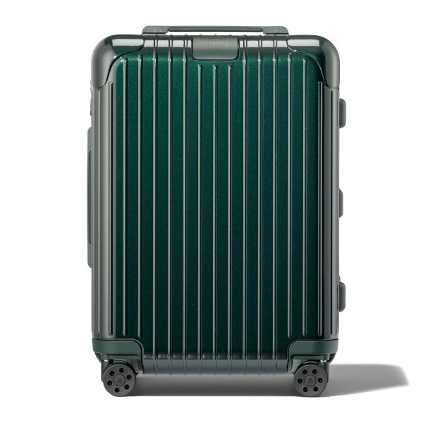 Essential Cabin Lightweight Carry-On Suitcase | Green Gloss | RIMOWA