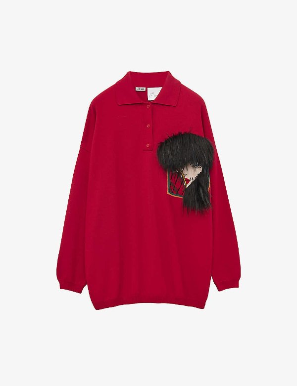 x Howl’s Moving Castle Witch of the Waste wool-blend jumper