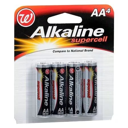 Alkaline Supercell Batteries AA (Packaging May Vary)4.0ea