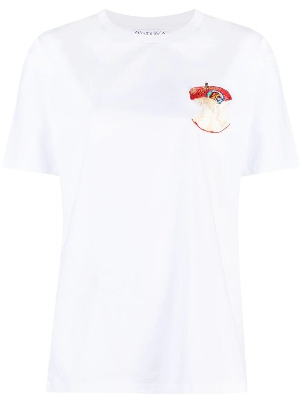 烂苹果logo T恤
