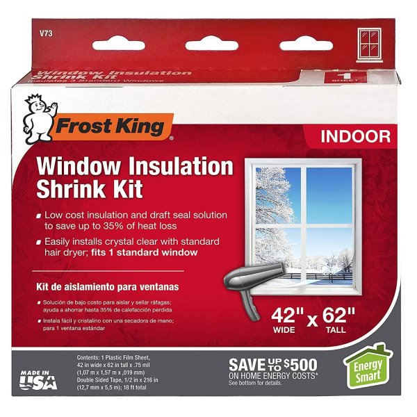 Frost King 室内门窗保暖贴膜  保暖节能好帮手