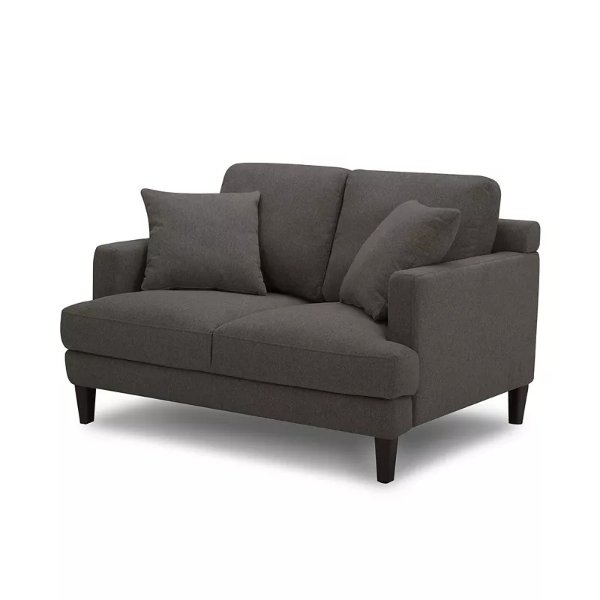 CLOSEOUT! Lexah 52" Fabric Loveseat with Two Pillows, Created for Macy's