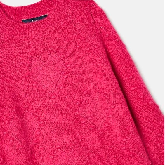 Ofelia Heart Knit Sweater 2-12 Years