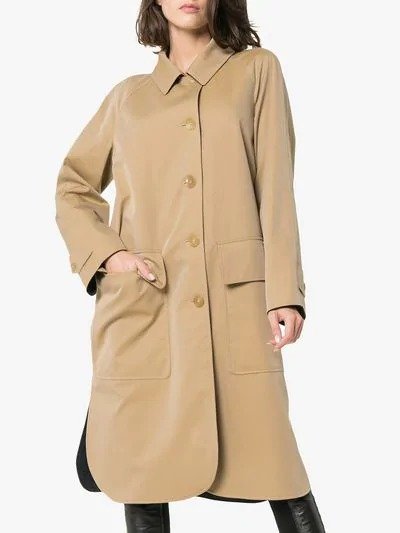 Dayrell wool lined cotton car coat