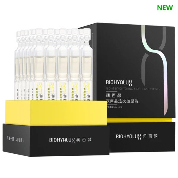 Biohyalux Night Brightening Single Use Stoste (1.5ml/Stoste, 30 Stoste/box)