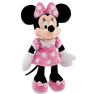 史低价！Disney迪士尼经典粉红米妮玩偶-16寸