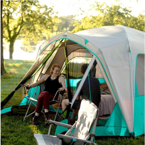 Costco CORE 4-Person Straight Wall Cabin Tent $79.99